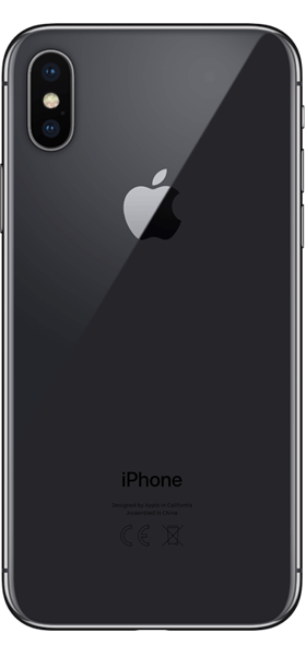 Téléphone Apple PRS Iphone X Gris Etat Correct Offert + SIM 10EUR
