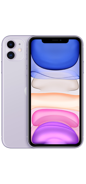 Téléphone Apple Reborn iPhone 11 Violet Très bon Etat 19,9EUR + SIM 10EUR