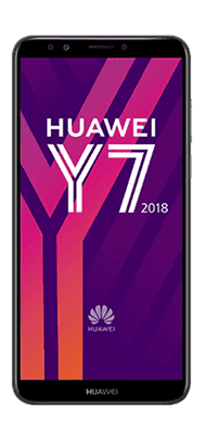Téléphone Huawei Huawei Y7 2018 Noir état correct