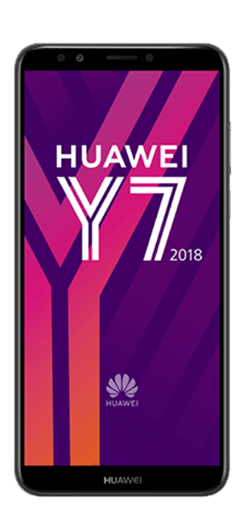 Téléphone Huawei Huawei Y7 2018 Noir état correct