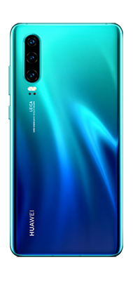 Téléphone Huawei Huawei P30 Aurora Blue Bon état