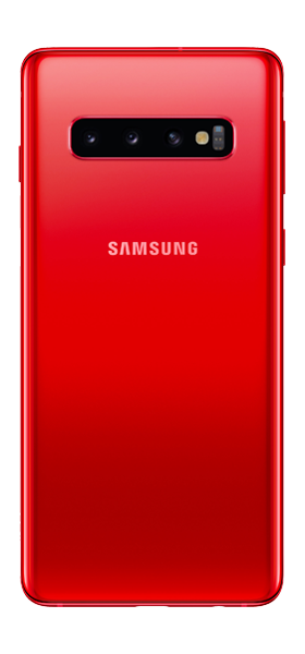 Téléphone Samsung Samsung Galaxy S10 Rouge Etat correct