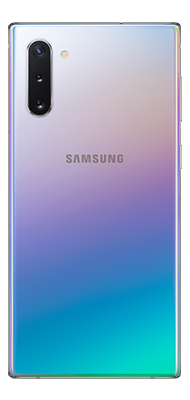 Téléphone Samsung Samsung Galaxy Note 10 Argent état correct